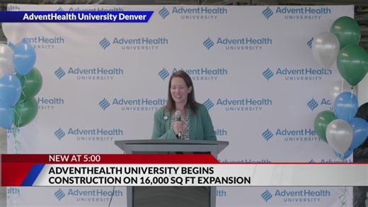 AdventHealth University begins construction on expansion