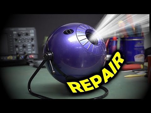 EEVblog 1456 - Sega Toys Homestar Planetarium REPAIR
