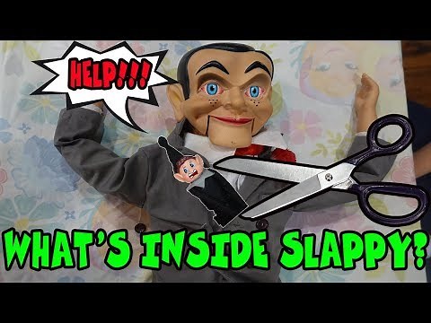 What's Inside Slappy? Slappy Ate The Mean Elf On The Shelf!!
