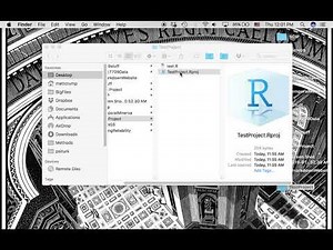 A quick look at the R console and Rstudio