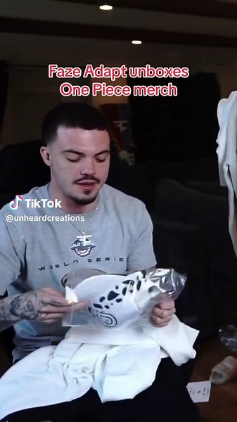 Unboxing One Piece Merch with FaZe Adapt