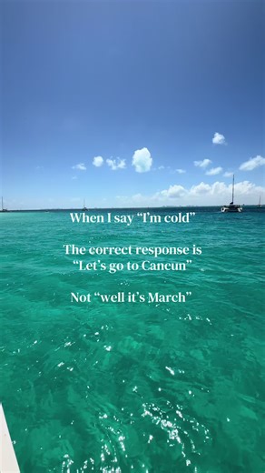 The only acceptable response from here on out @- CALVIN - #vacation #beach #sunshine #allinclusive #resort