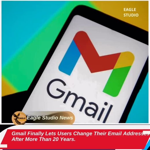 Gmail Finally Lets Users Change Their Email Addresses After More Than 20 Years. Google is rolling out a long-awaited update that allows users to change their @gmail.com username without creating a new account—giving millions a chance to ditch outdated or embarrassing email handles. | Eagle Studio and Consultancy. | Facebook