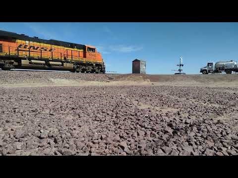 Monster EB BNSF Port Stack Train At Minneola CA! #bigbossrailfanner
