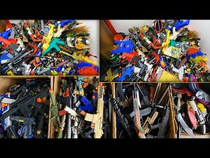 Hundreds of Toy Guns, My Gun Collection, Countless Guns, Dangerous Rifles