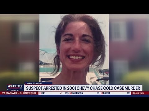 Arrest made in Chevy Chase mom's cold case murder
