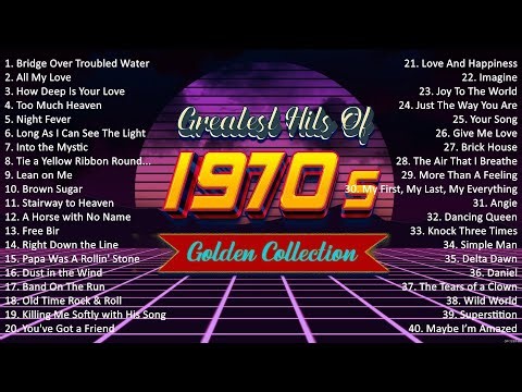 Greatest Oldies 70s Music Hits - 1970s Oldies but Goodies Songs - Nonstop Music Hits of 70s