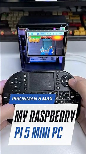 Built a Fully-Loaded Raspberry Pi Mini PC! 💻✨ #arduino #arduinoproject