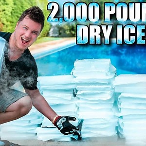 19K views · 72 reactions | 2,000 POUNDS OF DRY ICE POOL CHALLENGE! (Police Called)  | Papa Jake | Facebook