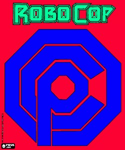 Robocop coloring page, printable Robocop