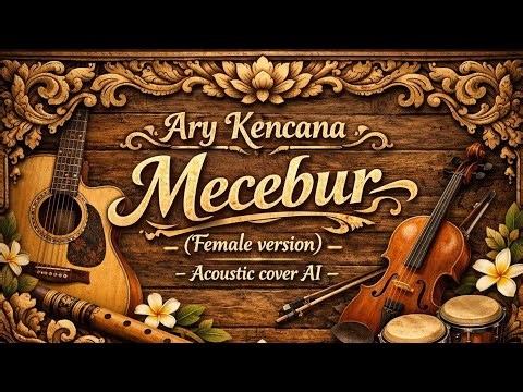 Ary Kencana - Mecebur (Female version) ACOUSTIC COVER AI | Cover Lagu Bali Populer