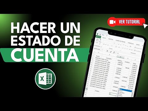 Cómo HACER un ESTADO de CUENTA para CLIENTES en Excel | ✨Guía paso a paso 📱