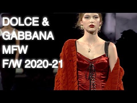 DOLCE & GABBANA | FALL WINTER 2020 - 2021 | RUNWAY SHOW