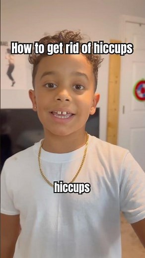 How to get rid of hiccups fast‼️🤯 #hiccups #tutorial #kids