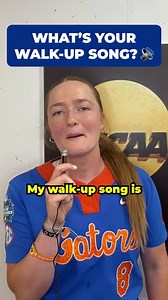 60K views · 348 reactions | What's your walk-up song?  This year's #WCWS stars explain the reasons behind their tunes. GEICO | NCAA Softball | Facebook