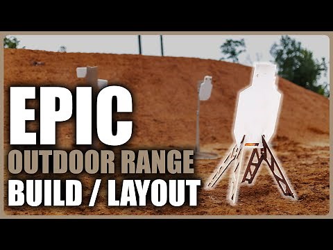 Dream Shooting Range Build (TA Targets Builds EPIC Shooting Range)