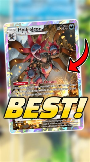 Hydreigon & Greninja NEW META?! HUGE Damage! #pocket #pokemon #pokemontcgpocket #shorts