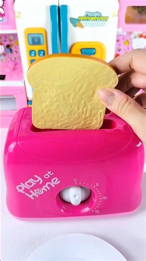 Satisfying with Unboxing & Review Miniature Toaster | ASMR Video no music #asmrtoys