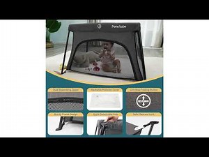 Review: Pamo Babe Mini Travel Crib - The Ultimate Portable Baby Playard!
