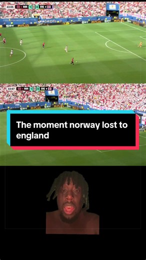 The moment Norway lost to England… #norway #england #worldcup #footballtiktok #denzel_jp24