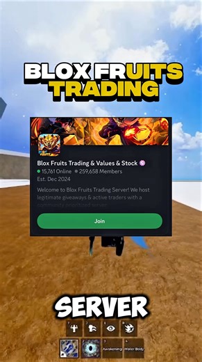 How I found the best blox fruits trading discord server! #bloxfruits #viral #onepiece #roblox #rblx