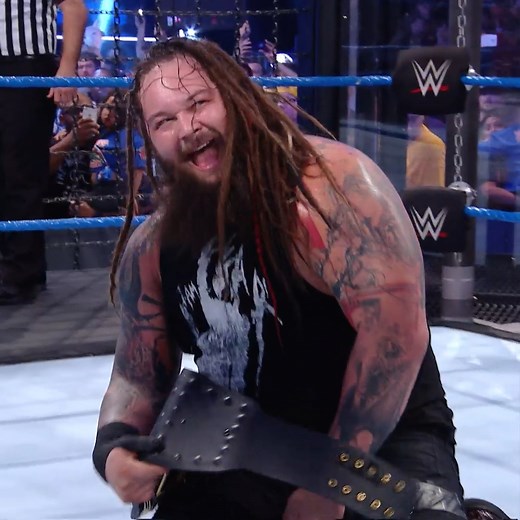 He's got the whole world in his hands. ❤️ | WWE