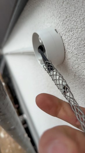 The best way to wire conduit. My @kleintools_uk fish tape, along with the cable sock! No snagging, or wasting time with tape. ( #notsponsored ) | Cory Mac - ØY Electrical