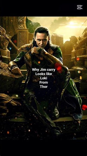 Why does Jim carry look like Loki #thor #loki #jimcarrey #clone