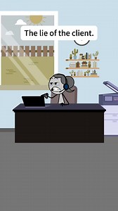 51K views · 1.3K reactions | The lie of the client  #relatable #animation #animationmeme #funnyvideo #toxicmanager #corporation #skits #customerservice #callcenter #callcenterlife #callcenterjobs #customersupport | Relatable Animation | Facebook