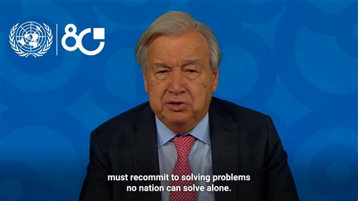🇺🇳UN Secretary-General António Guterres' message for United Nations Day 2025📺 “We the peoples of the United Nations...” These are not just the opening words of the United Nations Charter – they define who we are. The United Nations is more than an institution. It is a living promise – spanning borders, bridging continents, inspiring generations. For eighty years, we have worked to forge peace, tackle poverty and hunger, advance human rights, and build a more sustainable world – together. As w