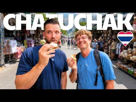 This is NOT the Chatuchak Market You Know! 🇹🇭 Full Day Eating ONLY Local Thai Food