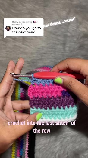 Crochet Tutorial for Beginners: Double Crochet Scarf