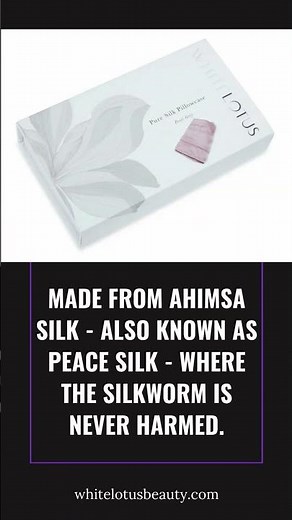 The Pillowcase That Loves Your Skin.
