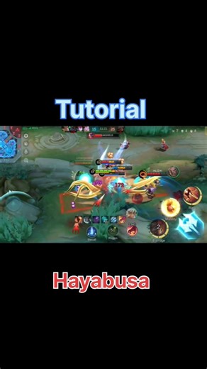 Hayabusa tutorial !! 🤯 #hayabusa #mlbb #shorts