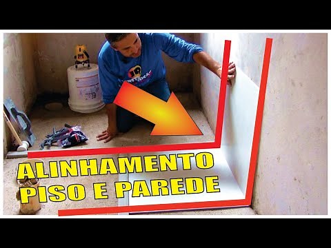 HOW TO ALIGN THE FLOOR WITH THE WALL?