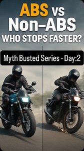 Day 2 of Myth Busted Series! 🚨 A lot of people still believe that ABS increases braking distance… but is that really true? 🤔 Here’s the real science behind ABS vs Non-ABS braking. Drop your thoughts in the comments ⸻ #MythBustedSeries #ABSBrakes #BrakingDistance #CarFacts #BikeFacts #AutomobileMyths #AutoEducation #DrivingTips #BikeLife #CarLife #RoadSafety | The Gyaan Sutra