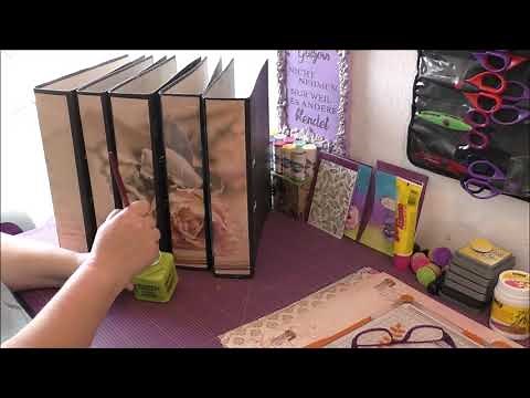 Aus Alt mach Neu - alte Aktenordner umgestalten