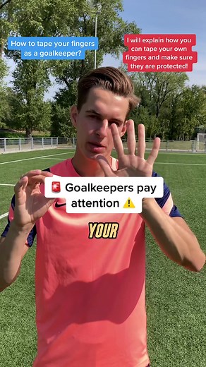 How to Tape Your Fingers as a Goalkeeper
