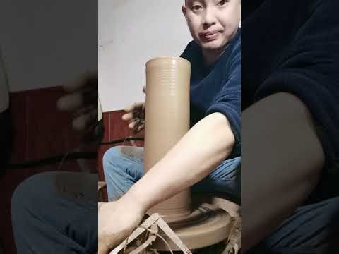 Watch Me Turn Clay Into a Beautiful Vase on the Pottery Wheel