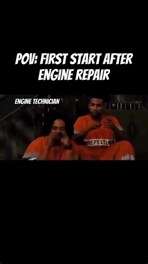 First start after engine repair