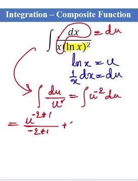 Integration - Composite Function || #shorts #maths #calculus #integration #compositefunction