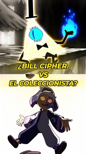 Who wins? The Collector vs. Bill Cipher 👁️✨ #shorts