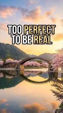 Japan’s famous wooden bridge feels like a masterpiece from another era 🌉🇯🇵
