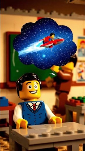 LEGO School Chaos 😂 | The Clumsiest LEGO Student Ever! 🧱📚 #LEGOStory