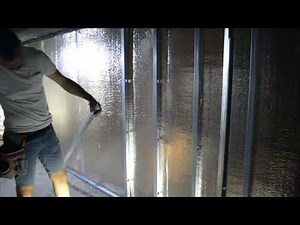 🔥 Technique for INSTALLING Drywall Cladding Using 36mm Studs 🤜 metal frame