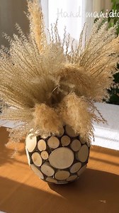 Cute vase made of cut-out wood! 😍👌 | Handimania