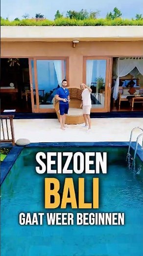 Bali seizoen = officieel geopend 🌴😍