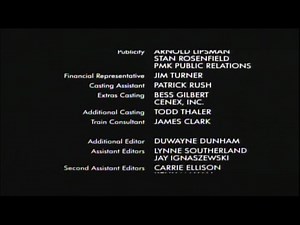 Throw Momma From The Train (1987) End Credits (TCM 2024)