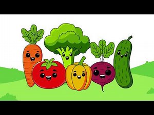 Veggie Dance Song | Fun Vegetable Song for Kids | Learn Healthy Foods!"