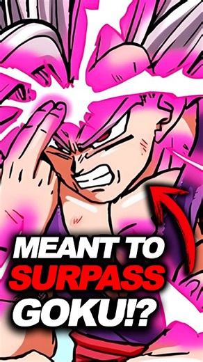 Did you know Gohan was supposed to surpass Goku? #anime